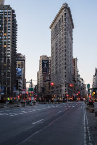 USA, New York City, Flat Iron Building in the morning USA, New York City, Flat Iron Building in the morning